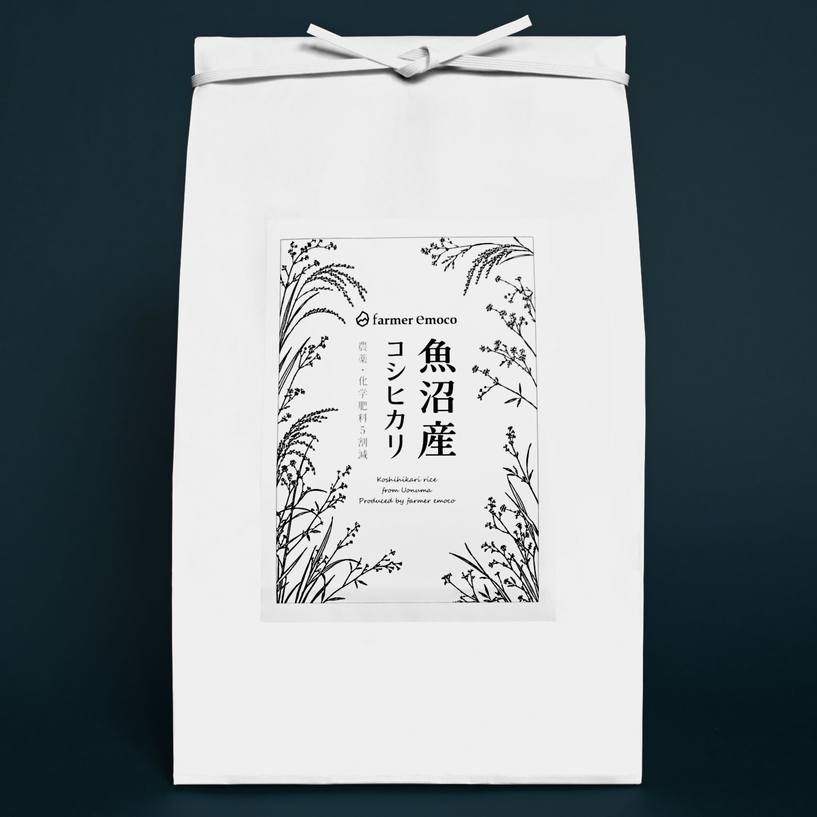 魚沼産コシヒカリ 令和8年産 農薬5割減・化学肥料5割減 玄米 新米 5kg